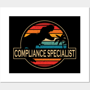 Compliance Specialist Dinosaur Posters and Art